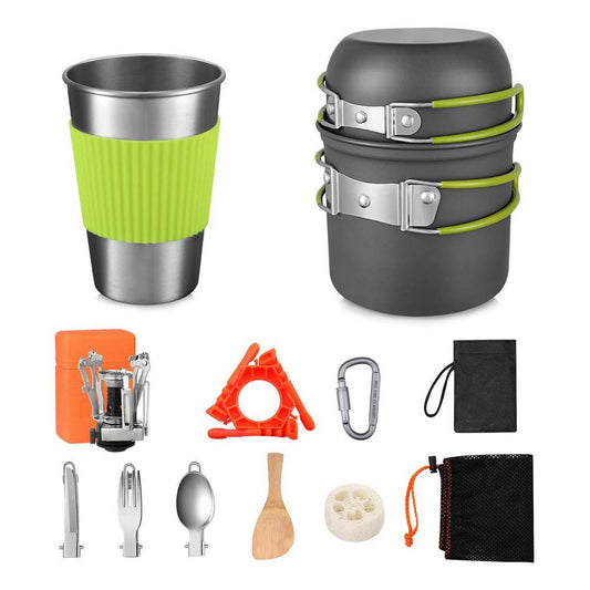 13Pcs Camping Cookware Set