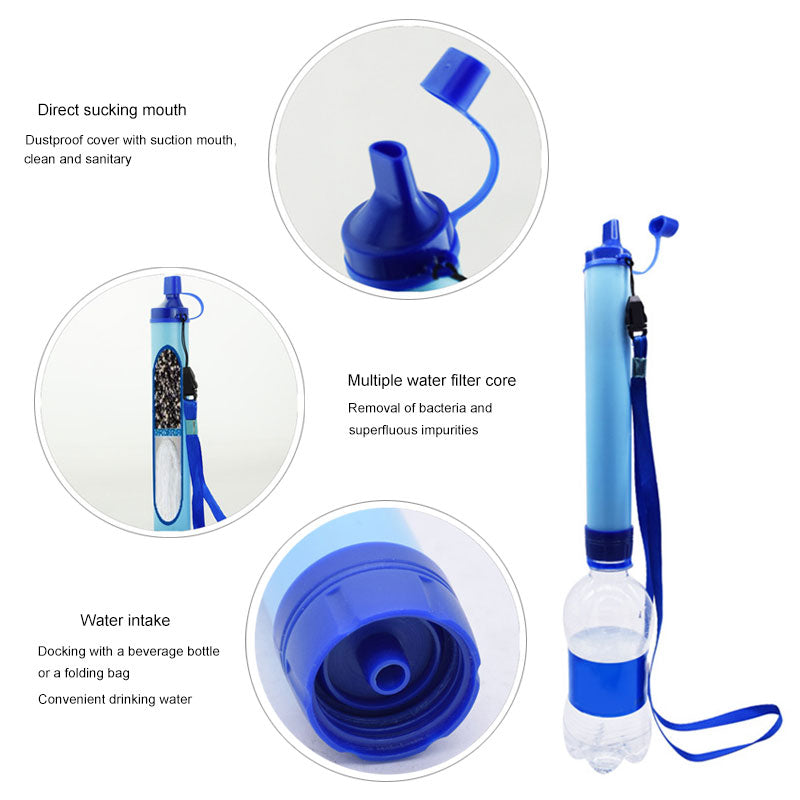 Outdoor Water Purifier Emergency Straw